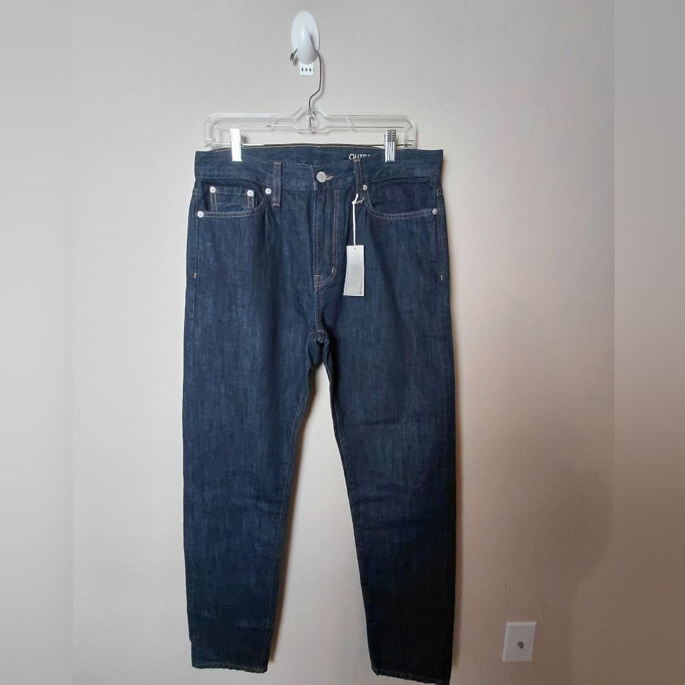 Outerknown Jeans Men's 30x32 Drifter Tapered Fit Dark Wash Denim NWT